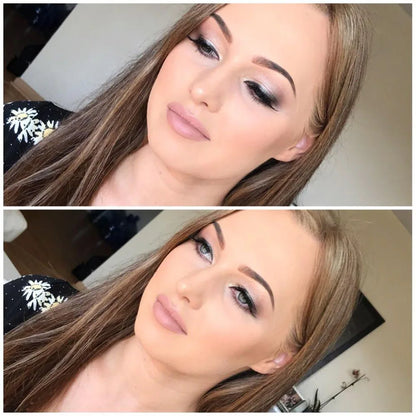 Kimcci Natural Fake Eye Lashes 60pcs 8/10/12/14mm Makeup Individual Cluster Eye Lashes Grafting Fake False Eyelashes Faux Cilias