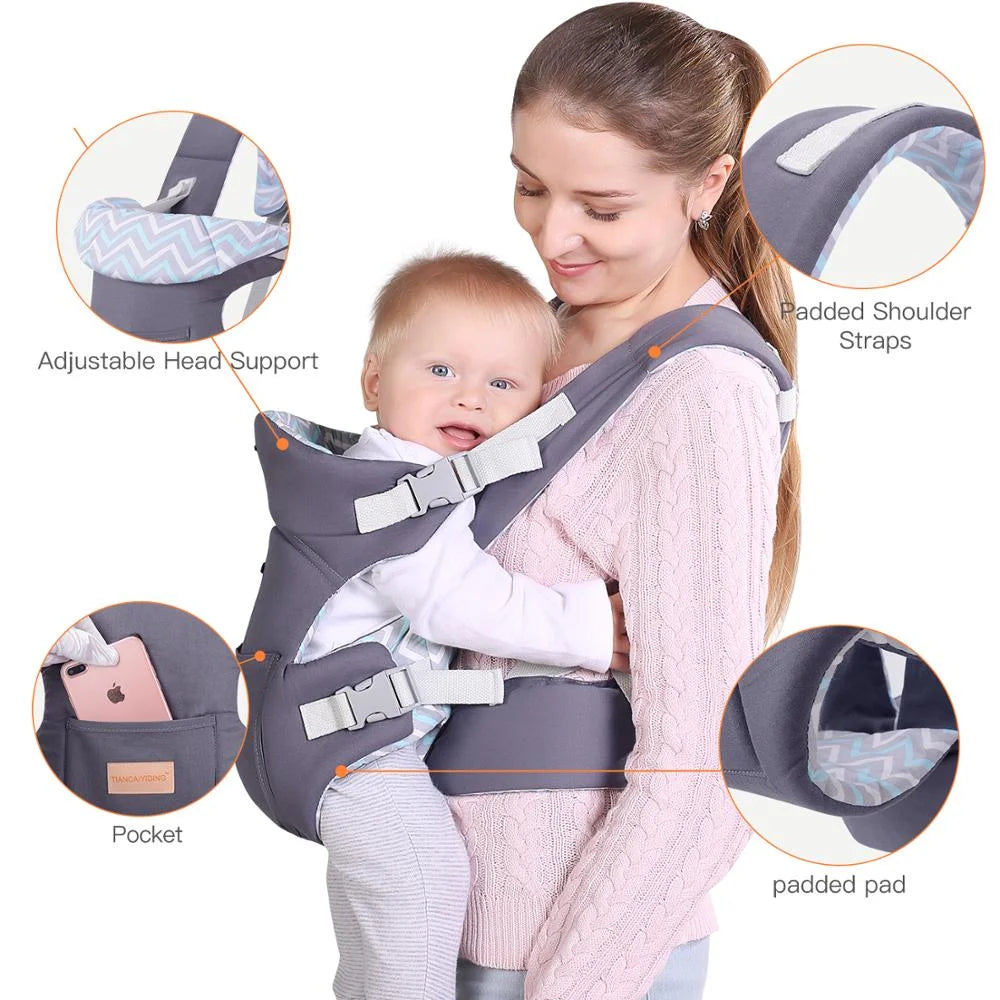 Universal Breathable Baby Carrier Fast Storage Back Child Strap Baby Holding Belt Four Seasons