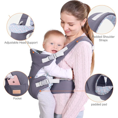 Universal Breathable Baby Carrier Fast Storage Back Child Strap Baby Holding Belt Four Seasons