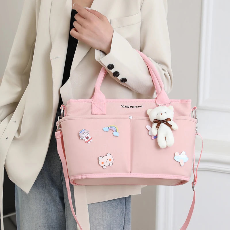 Mummy Bag Baby Diaper Bag Outdoor Lightweight Portable Large-Capacity Crossbody Bag Wholesale 740