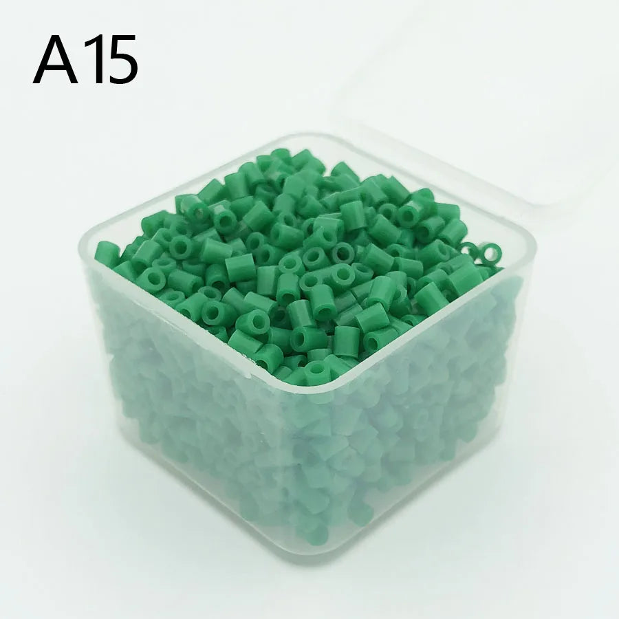 2.6mm Mini Beads/1200pcs/Box Packing Hama Beads Easy to Store For Kids Perler Iron Beads Fuse Handmade Gift Children Toy