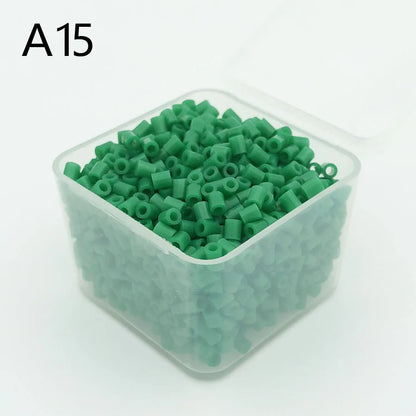 2.6mm Mini Beads/1200pcs/Box Packing Hama Beads Easy to Store For Kids Perler Iron Beads Fuse Handmade Gift Children Toy
