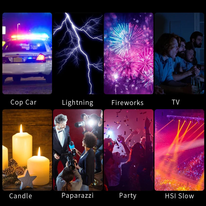 Ulanzi VL120 Full Color RGB Video Light 2500K-9000K LED Photography Lighting Dimmable Camera Light Live Videography Fill Lamp