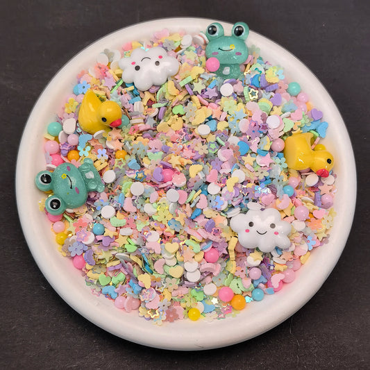 1000g Wholesale 2025 New Animal Cartoon Handmade Glitter Animal Charm Beads DIY Handmade Slime Filler Toys DIY