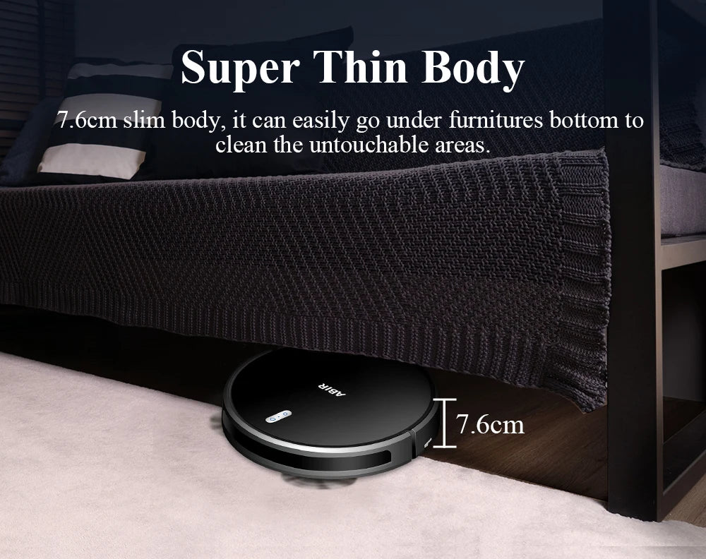 Robot Vacuum Cleaner G20S, 6000Pa Suction,Remote Upgrade, 2 in1 Wet Dry Mop, Wifi App, Smart Vaccum Auto Floor Washing for Home,