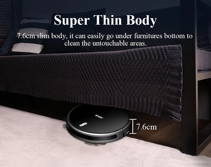 Robot Vacuum Cleaner G20S, 6000Pa Suction,Remote Upgrade, 2 in1 Wet Dry Mop, Wifi App, Smart Vaccum Auto Floor Washing for Home,