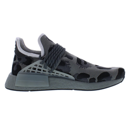 For Hu for Animal Print Men's Running Shoes Ash/Mgh Solid Grey/Black Color | 100% Authentic Made in Vietnam Model MSS-ID1531