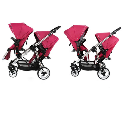 Wholesale Foldable Twin Stroller/Double Baby Stroller