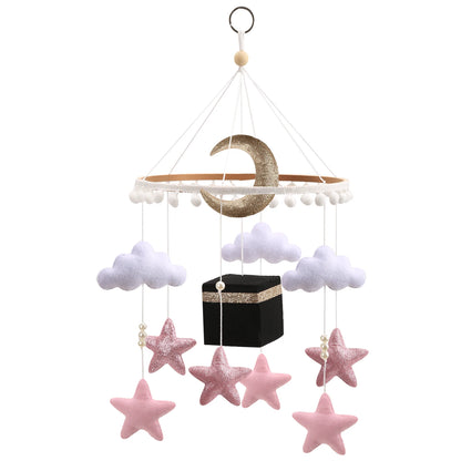Islamic Baby Mobile for Crib Baby Kaaba Mobile Muslim Baby Mobile Quran Reciting