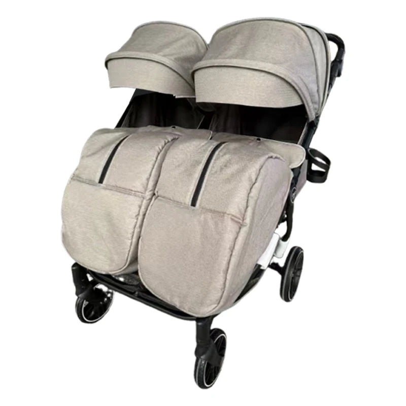 Twin Double Seat Hot Mom Foldable Stroller for Children ,for 2 Kids 3 in 1