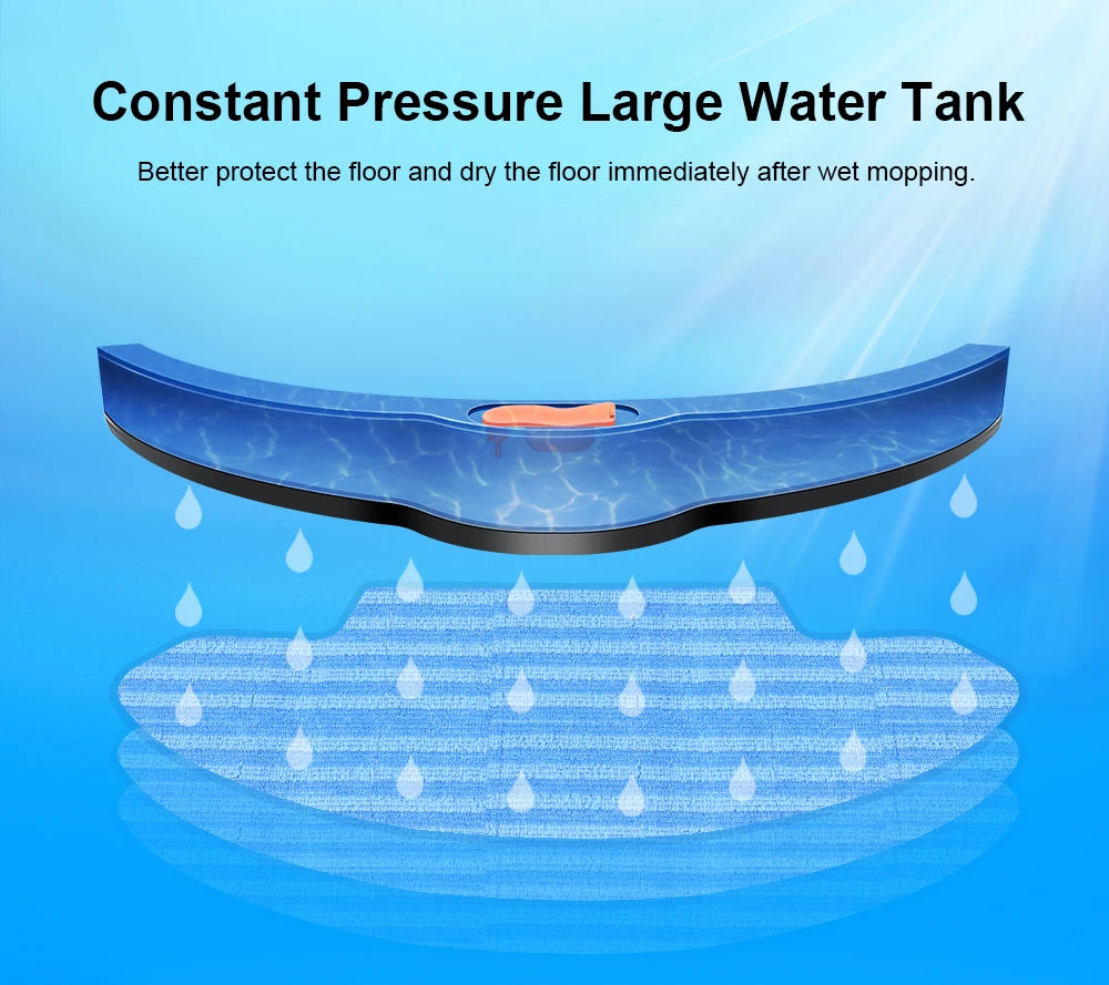 Liectroux M7S Robot Vacuum Cleaner,Smart Dynamic Navigation,4000Pa,Wet Mop,WiFi,Silent,Work with Alexa & Google Home