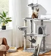 Hot Sale 23.5 Inches Cat Tree Tower Dark Gray Condo Sisal-Covered Scratching Posts Furniture for Pet Activity Cat House
