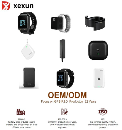 Xexun Dog Tracker Cow Tracking Mini Track Intelligent Locator Gf-07 Rechargeable Pet Tracker Gps