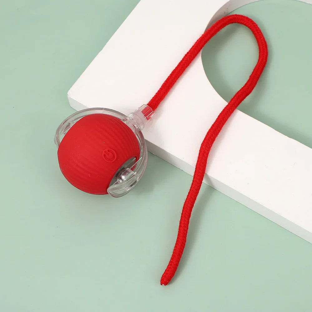 New Design 360° Smart Automatic Interactive Dog Smart Ball Toy Interactive Cat Toys Rolling Ball with USB Charger