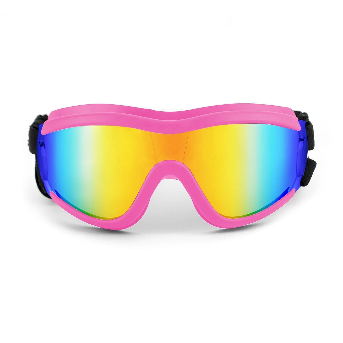 Pet Sunglasses Pet Glasses with Adjustable Straps for Pets Medium-large Dogs ( Pink )
