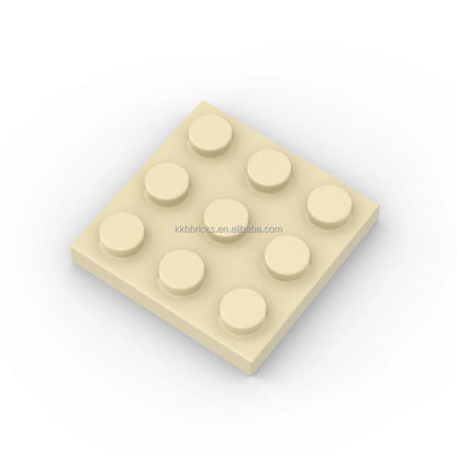 No.11212 Plate 3x3 Studs Classic Building Bricks Compatible Major Brands ABS DIY  Toy Bricks Bulk Assembly Building Blocks