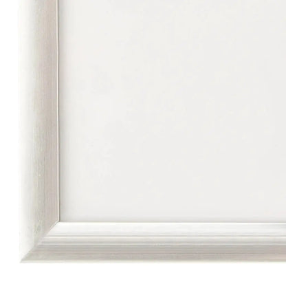 W2B VidaXL Silver PVC MDF PS (Polystyrene) Photo Frame Set of 5 Customizable Logo Gift Box