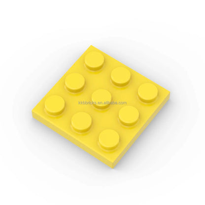 No.11212 Plate 3x3 Studs Classic Building Bricks Compatible Major Brands ABS DIY  Toy Bricks Bulk Assembly Building Blocks