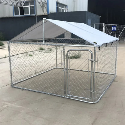 Durable Outdoor Pet Sports Cage With Strong Metal Chain Pet Houses & Furniture