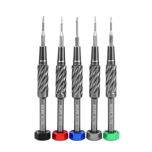 RELIFE RL-728 2D Sturdy Magnetic Screwdriver S2 Steel Screwdriver Precision Screwdriver