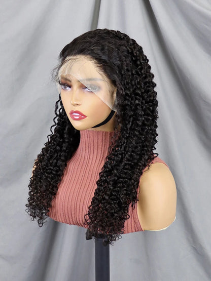 Raw 13x4 Straight Indian Hair Wigs Human Hair Full Transparent Lace Front Wigs for Black Women