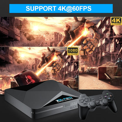 Yo Super Console X2 Pro Game Box 4K HD Output Retro Video Game Console With Android TV Box for Gaming Kids Gift