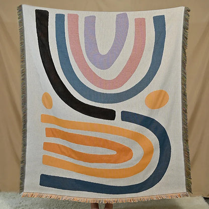 Home Textiles Dynamic Color Custom Blankets Tapestry with Wholesale Price
