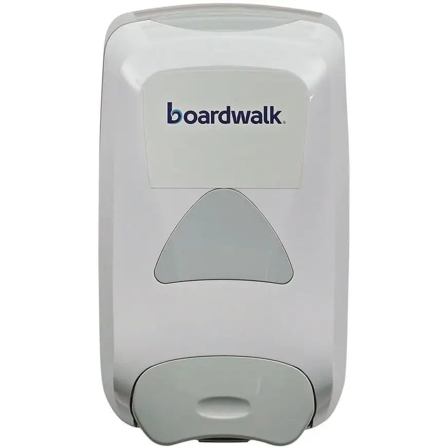 10.5634L X 6.1334W X 5.1334H 1250 mL Gray Bamboo Liquid Soap Dispenser Boardwalk BWK 8350
