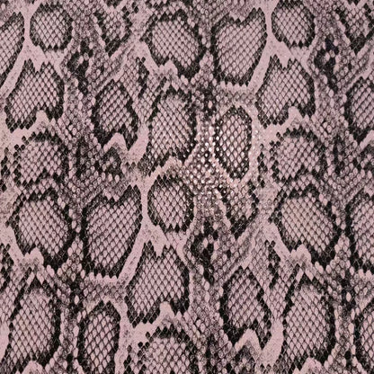 A-4109 PU Artificial Snake Skin Print Glossy Fabric Eco-Friendly Synthetic Leather for Bags Sofa Customization for Furniture
