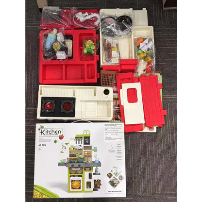 US Stock 3-7 Days Delivery Supports Dropshipping Little Chef Play Series Mini Play Kitchen Kids Toys for Children Hot Selling