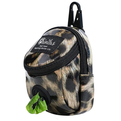 Pet Poop Bags Dispenser Dog Treat Pouch Portable Dog Training Bag Outdoor Travel Dog Poop Bag Durable Pet Accessories