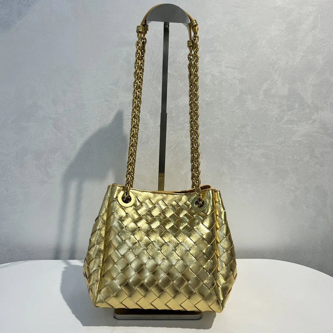 Women Bucket Hobo Bags Lady Underarm Shoulder Bag Crossbody Purse Genuine Leather Top-Handle Tote Handbag