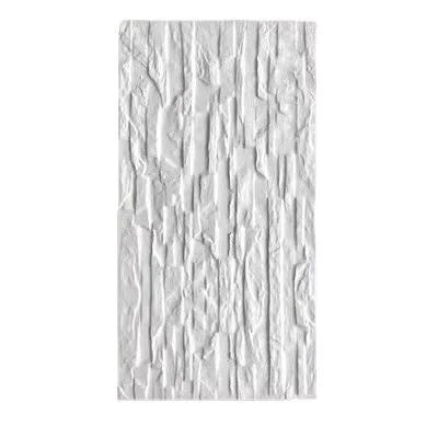 High - Durability Foshan 300X600 White Concave Enamel Cultural Stone Tiles for Villa Exterior Walls and Courtyard Walls