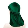 Elastic Satin Durag, Long Tail Pirate Cap for Men & Women, Silky Smooth Hair Wrap & Wave Builder