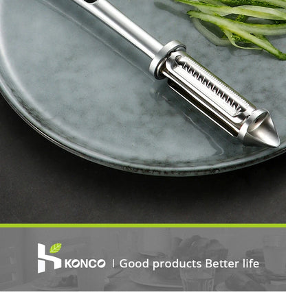 Konco Fruit and Vegetable Peeler,Kitchen Accessories,Alloy Sharp Peeler Potato Carrot Grater Peeler Kitchen Gadget