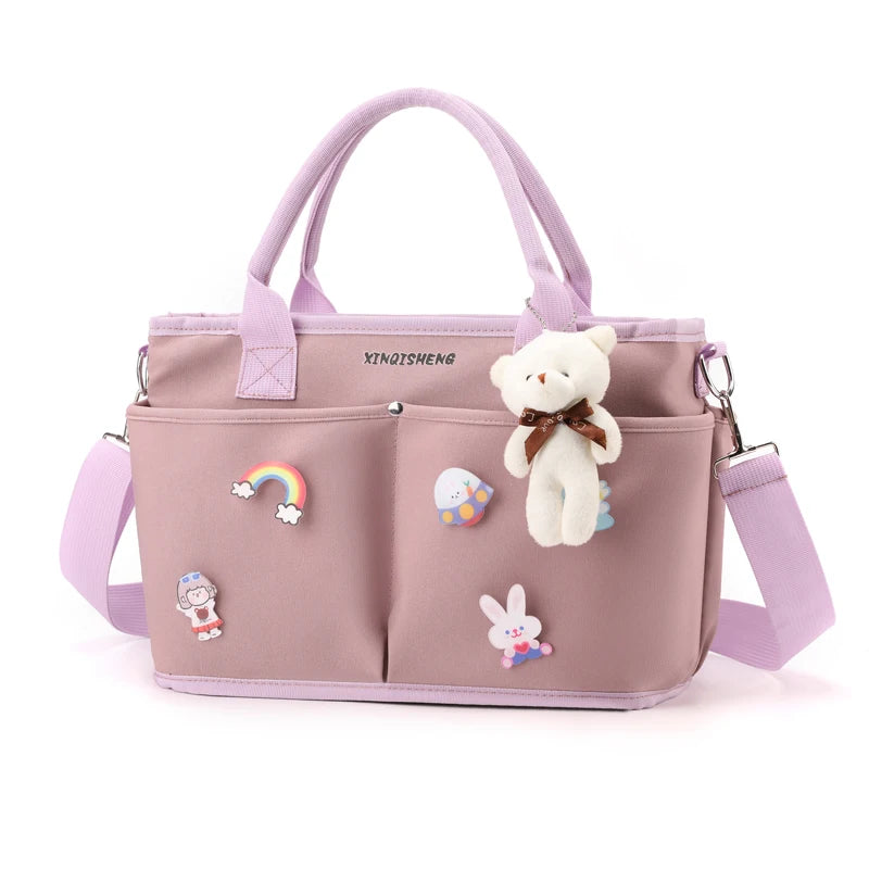 Mummy Bag Baby Diaper Bag Outdoor Lightweight Portable Large-Capacity Crossbody Bag Wholesale 740