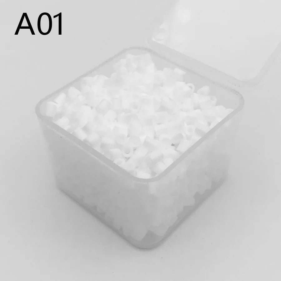 2.6mm Mini Beads/1200pcs/Box Packing Hama Beads Easy to Store For Kids Perler Iron Beads Fuse Handmade Gift Children Toy