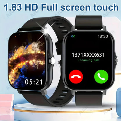 New Fashionable Smartwatch, Compatible with IPhone/Android Phones, Information Phone Reminders, Built-in Microphone for High