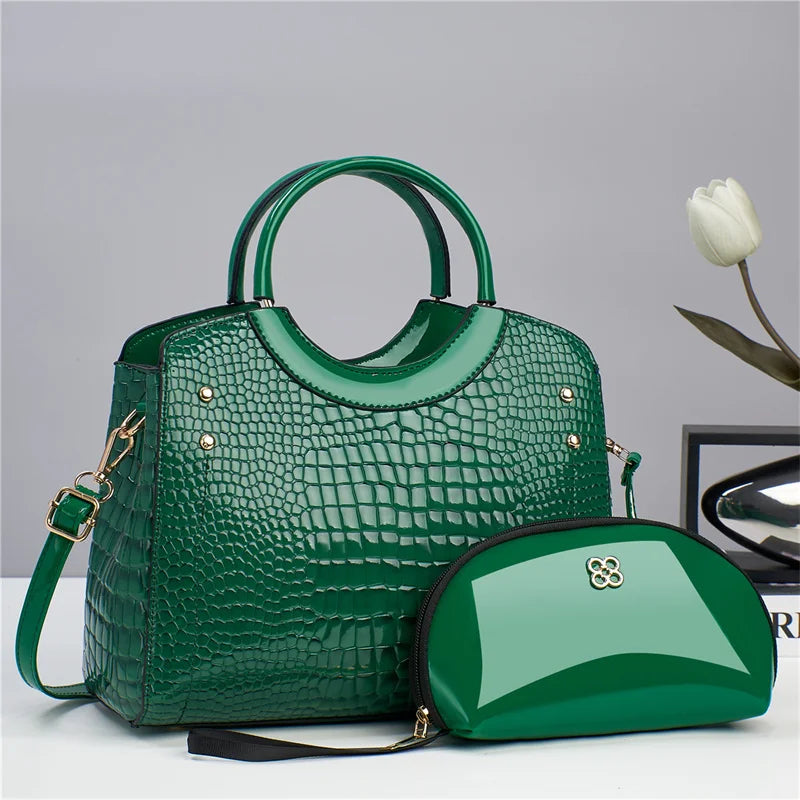Bags Women Handbags Ladies Trendy Products Pu Leather Handbag Set for Lady Tote Bag