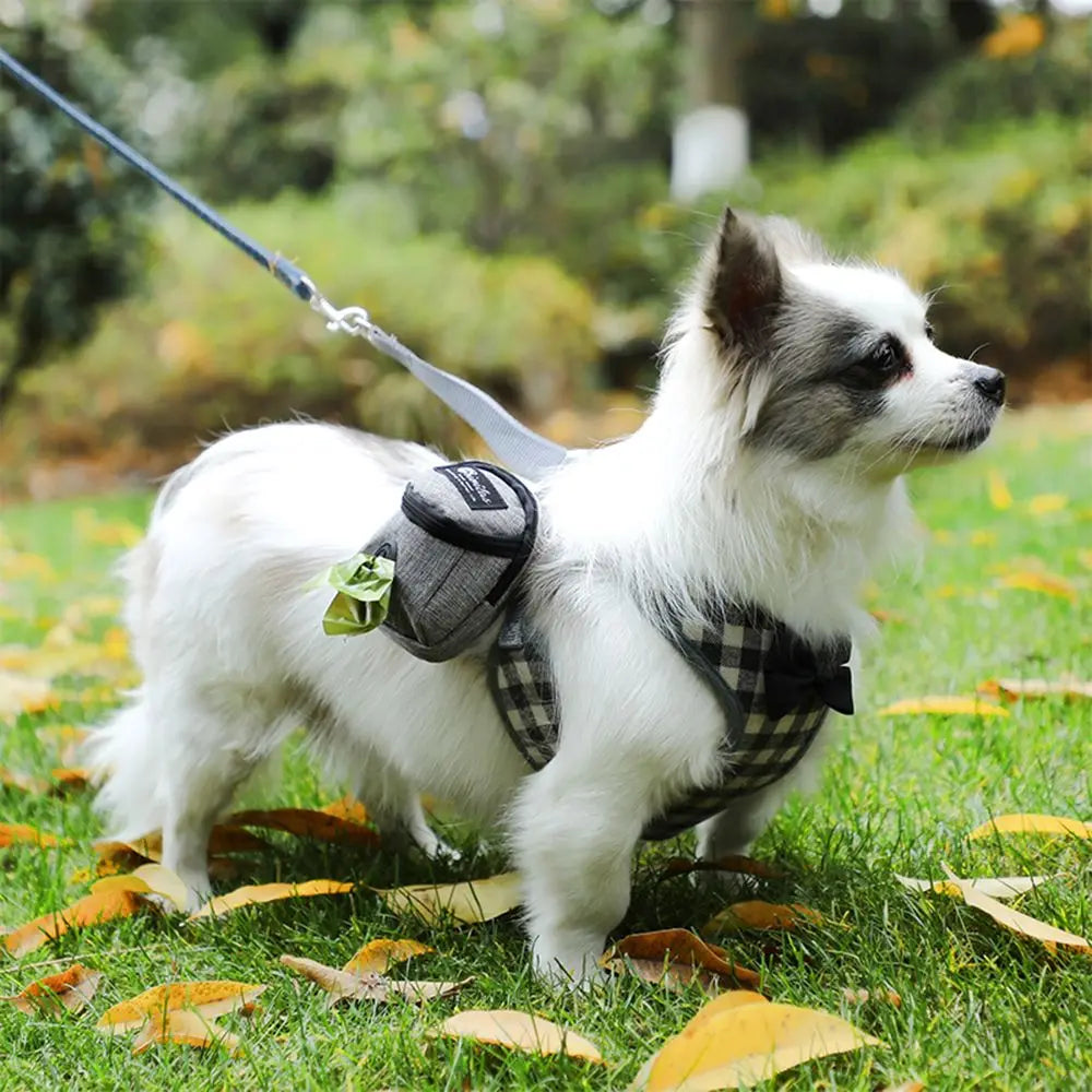 Pet Poop Bags Dispenser Dog Treat Pouch Portable Dog Training Bag Outdoor Travel Dog Poop Bag Durable Pet Accessories
