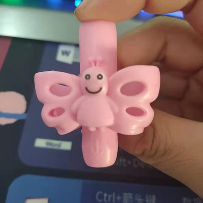 1/3pcs Children Writing Pencil Pan Holder Kids Learning Practise Silicone Pen Aid Grip Posture Correction Device for Students