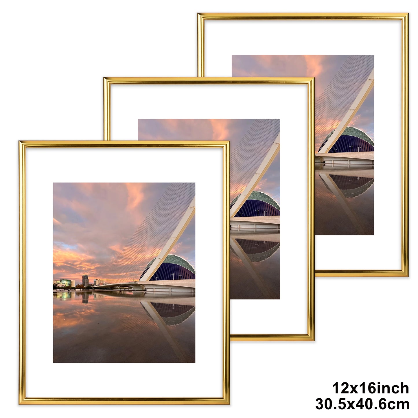 3pcs Factory Direct Single Pack Supply Photo Frame Wall Mounted Setting Mounted  Picture Frame Photo Wall Combination