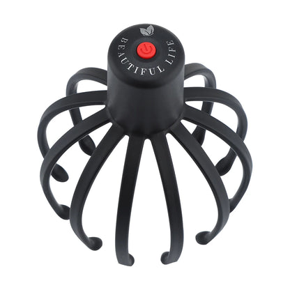 Electric Head Massager for Head Therapeutic Pain Relief 3D Stimulation Vibration Acupoint Relax Claw Scalp Massager Rechargeable