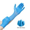 Anboson 5mil Nitrile Gloves with Secondary Dipping Disposable Guantes De Nitrilo for Salon Make up Tattoo and Laboratory Use
