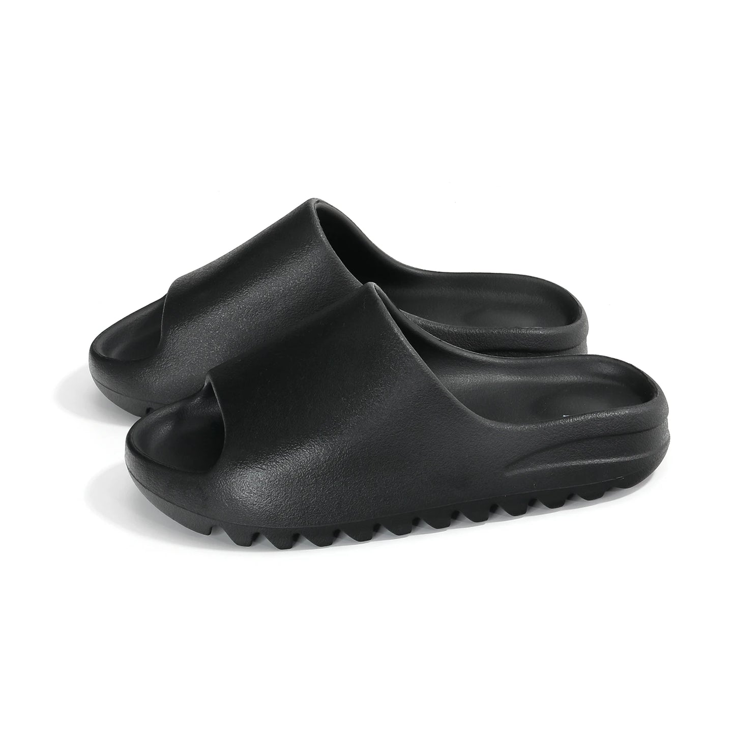 Custom Logo Soft EVA Foam Thick Sole Lightweight Anti-Slip Breathable Open-Toe Arch Support Waterproof Slippers Slides for Men
