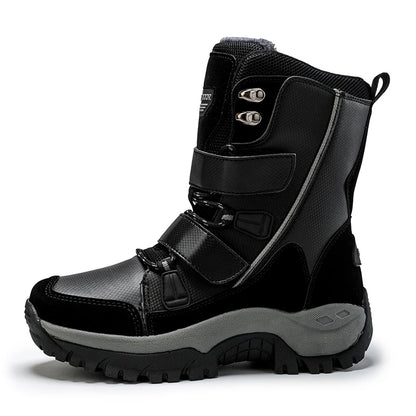 New Arrivals Mens Snow Boots Warming Snowproof Footwear Wholesale Sport Snowproof High-cut Snow Shoes for Men Cotton Shoes