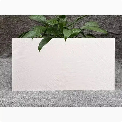High - Durability Foshan 300X600 White Concave Enamel Cultural Stone Tiles for Villa Exterior Walls and Courtyard Walls