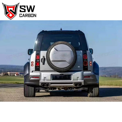 Defender LM Style Wide Body Kit for Land Rover Defender 90 110 Front Bumper Grille Hood Side Skirts Mudguards