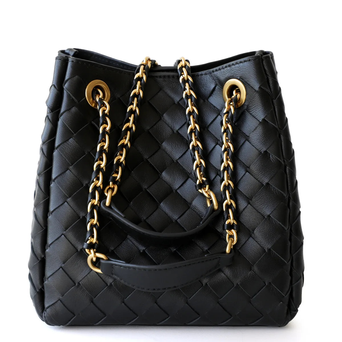 Women Bucket Hobo Bags Lady Underarm Shoulder Bag Crossbody Purse Genuine Leather Top-Handle Tote Handbag