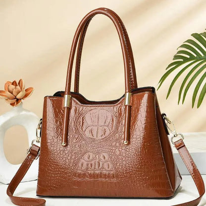 Customised logo Bags Women Handbags Ladies  Leather PU Tote With Zipper Large Capacity Handbags Ladies Bags Women Tote Bags